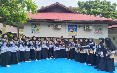 Peringatan HUT PGRI ke-80 di SMP Negeri 2 Kandis: Momentum Menguatkan Semangat Mengabdi