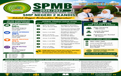 INFO PENDAFTARAN SISWA BARU TAHUN PELAJARAN 2026/2027